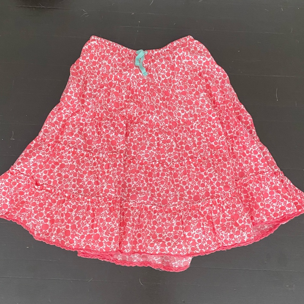 Coral mini boden skirt